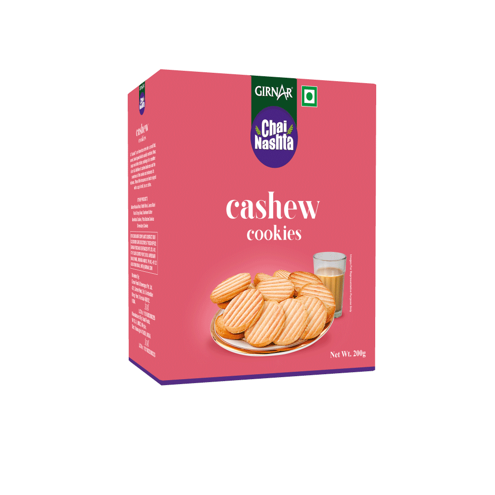 Girnar Chai Nashta - Cashew Cookies - Distacart