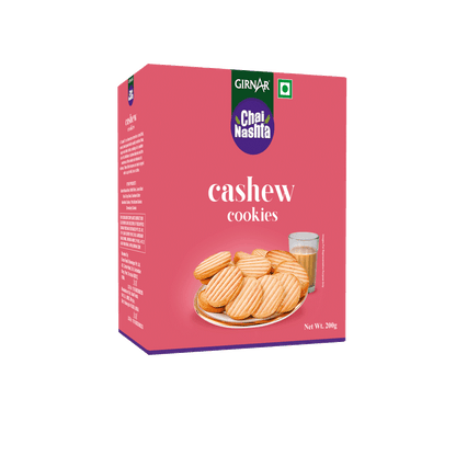 Girnar Chai Nashta - Cashew Cookies - Distacart