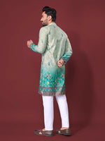 Thumbnail for Anaita Light Green Multi Colour Kurta - Distacart