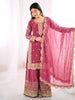 Teeya Creation Womens New Trendy Embroidery Coding And Sequence Work Kurta Set - Dista