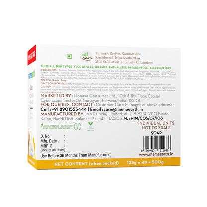 Mamaearth Ubtan Moisturizing Lotion Soap (Buy 3 Get 1 Free) - Distacart
