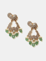 Thumbnail for Ruby Raang Maharani Pendant Necklace And Earrings - Distacart