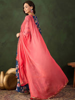 Thumbnail for Sangria Printed Kurta, Palazzo With Dupatta