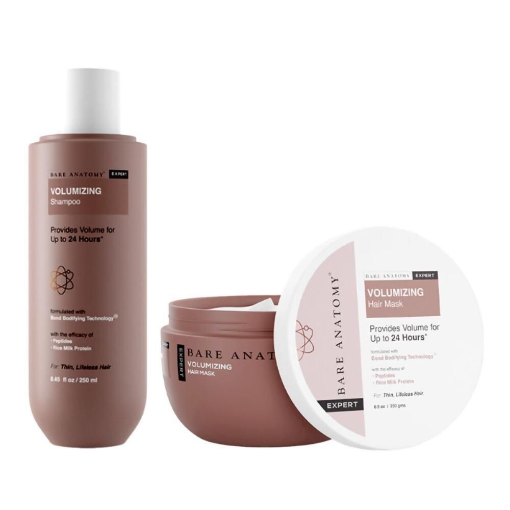 Bare Anatomy Expert Volumizing Shampoo And Hair Mask - Distacart