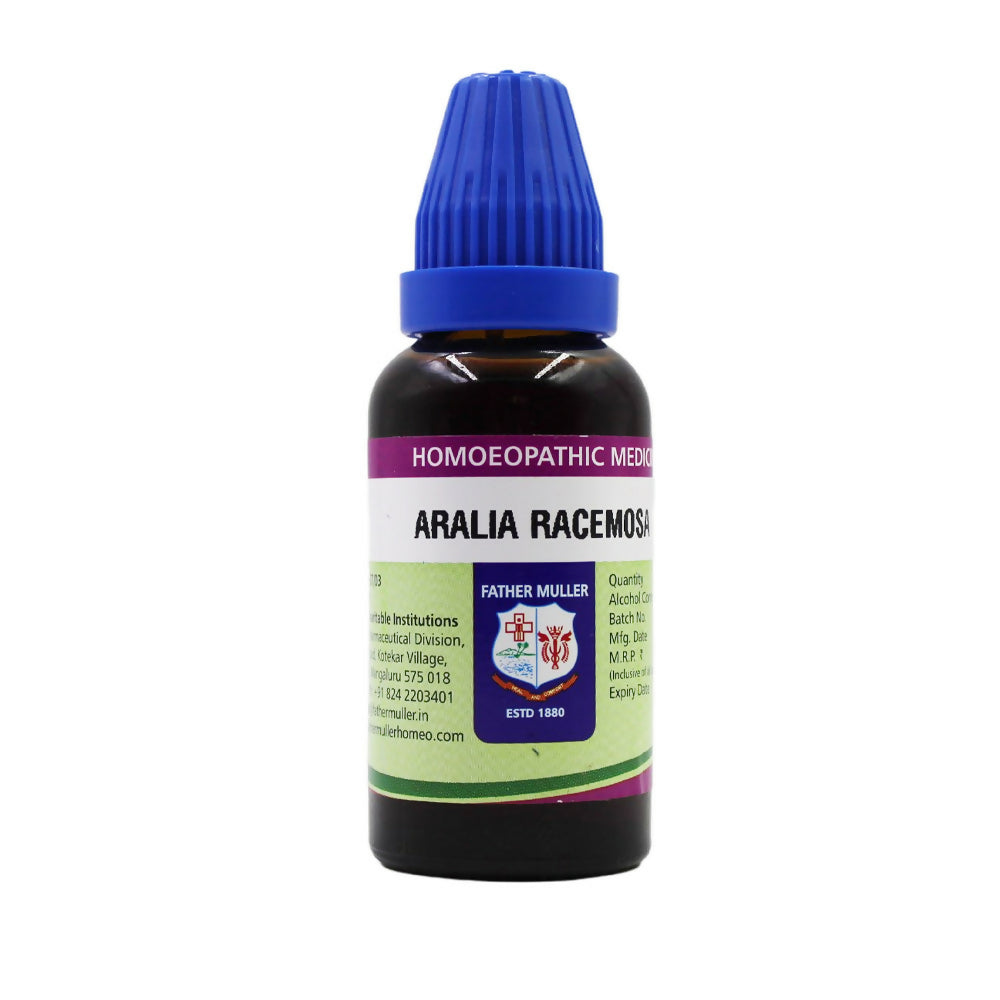 Father Muller Aralia Racemosa Mother Tincture Q - Distacart