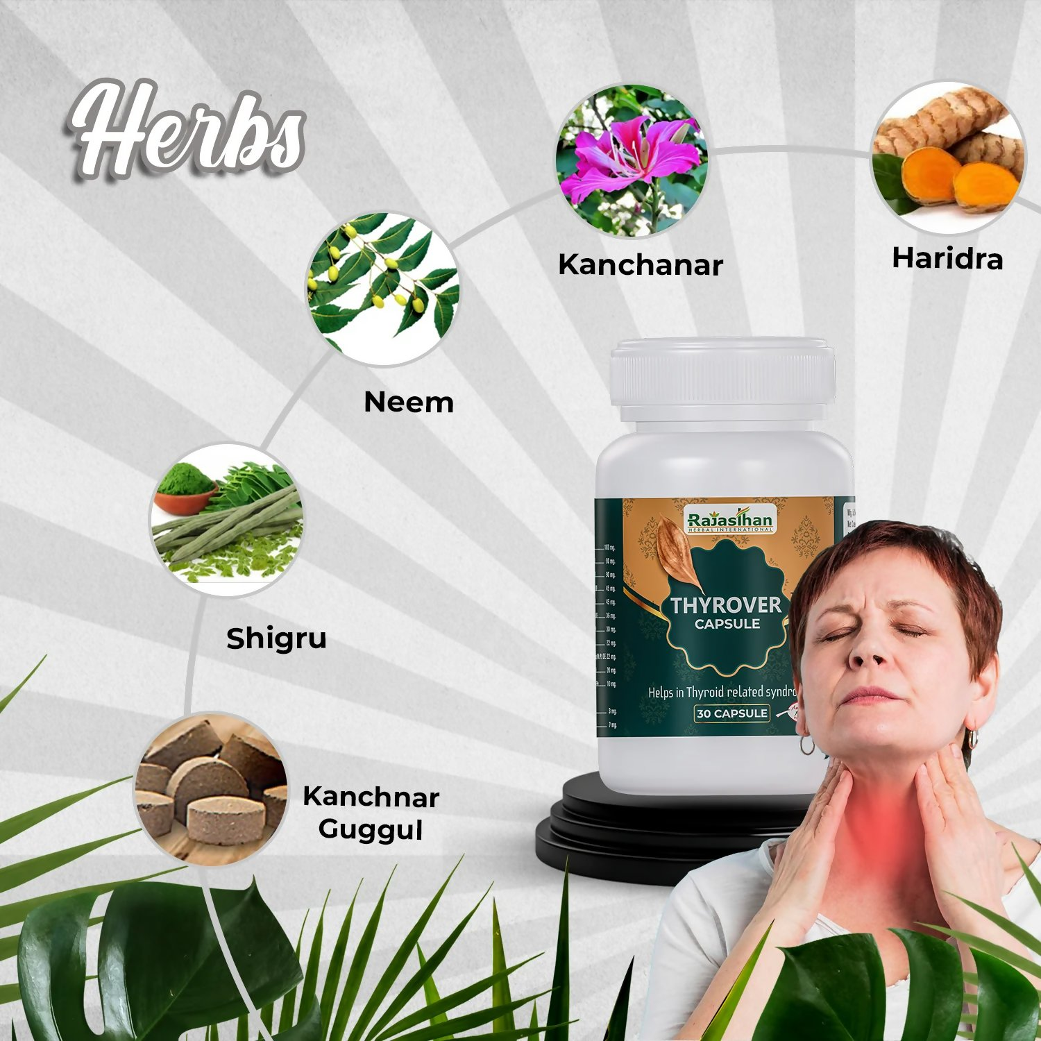 Rajasthan Herbals Thyrover Capsules