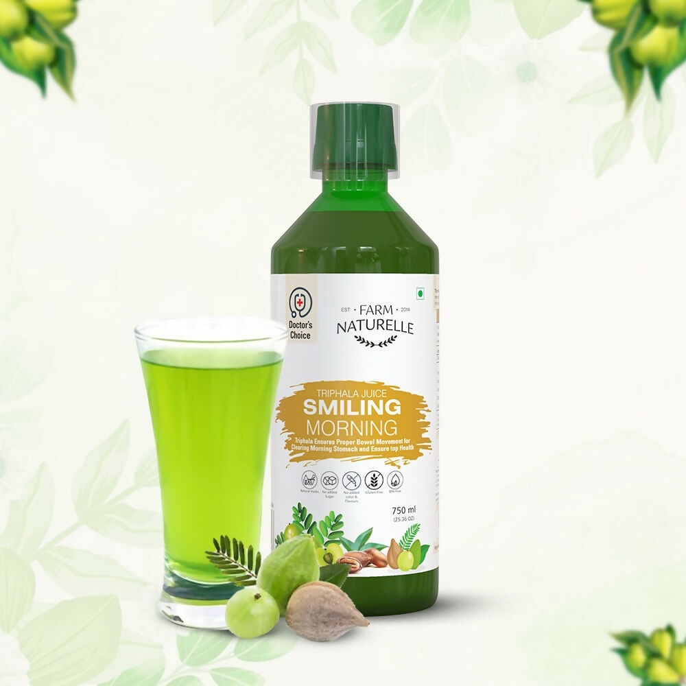 Farm Naturelle Triphala Juice - Herbal Digestive Tonic - Distacart
