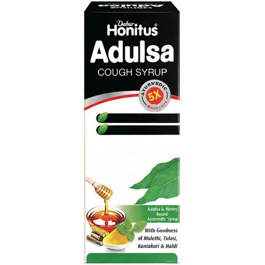 Dabur Honitus Adulsa Cough Syrup - Distacart