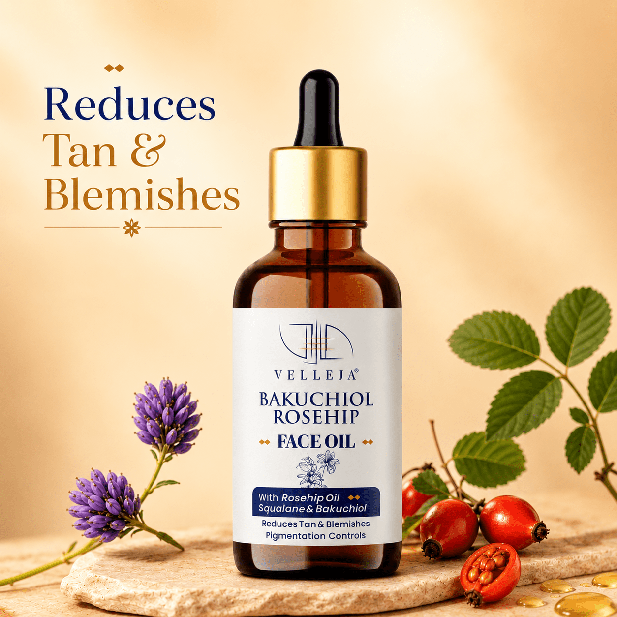 bakuchiol rosehip face oil
