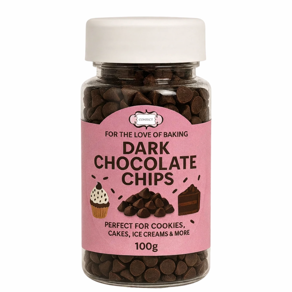 dark chocolate chips 100g