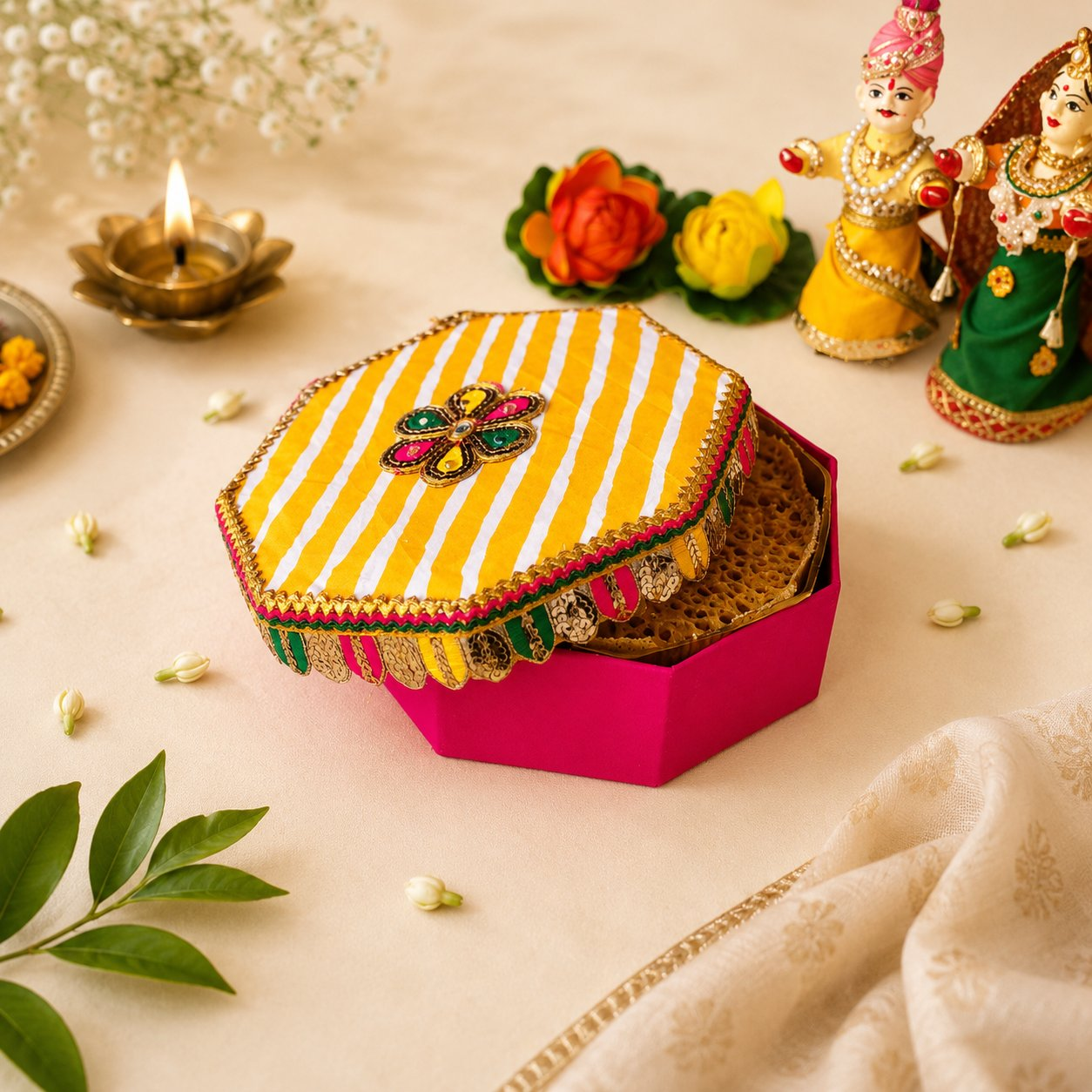SweeDesi Ghewar Hamper 2 - Dista