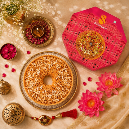 SweeDesi Meetha Ghewar - 1Pc - Dista