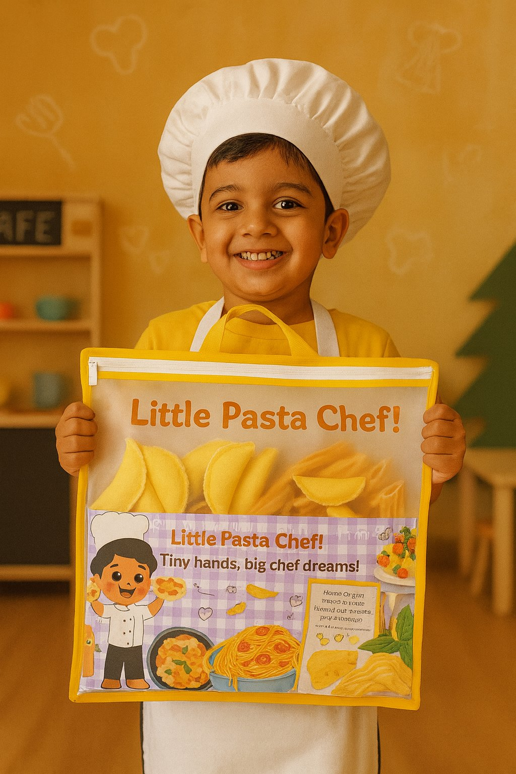 The Small Wonderland Pretend Play Fabric Pasta Set-60 Pieces-Realistic looking kids play food toys - Distacart