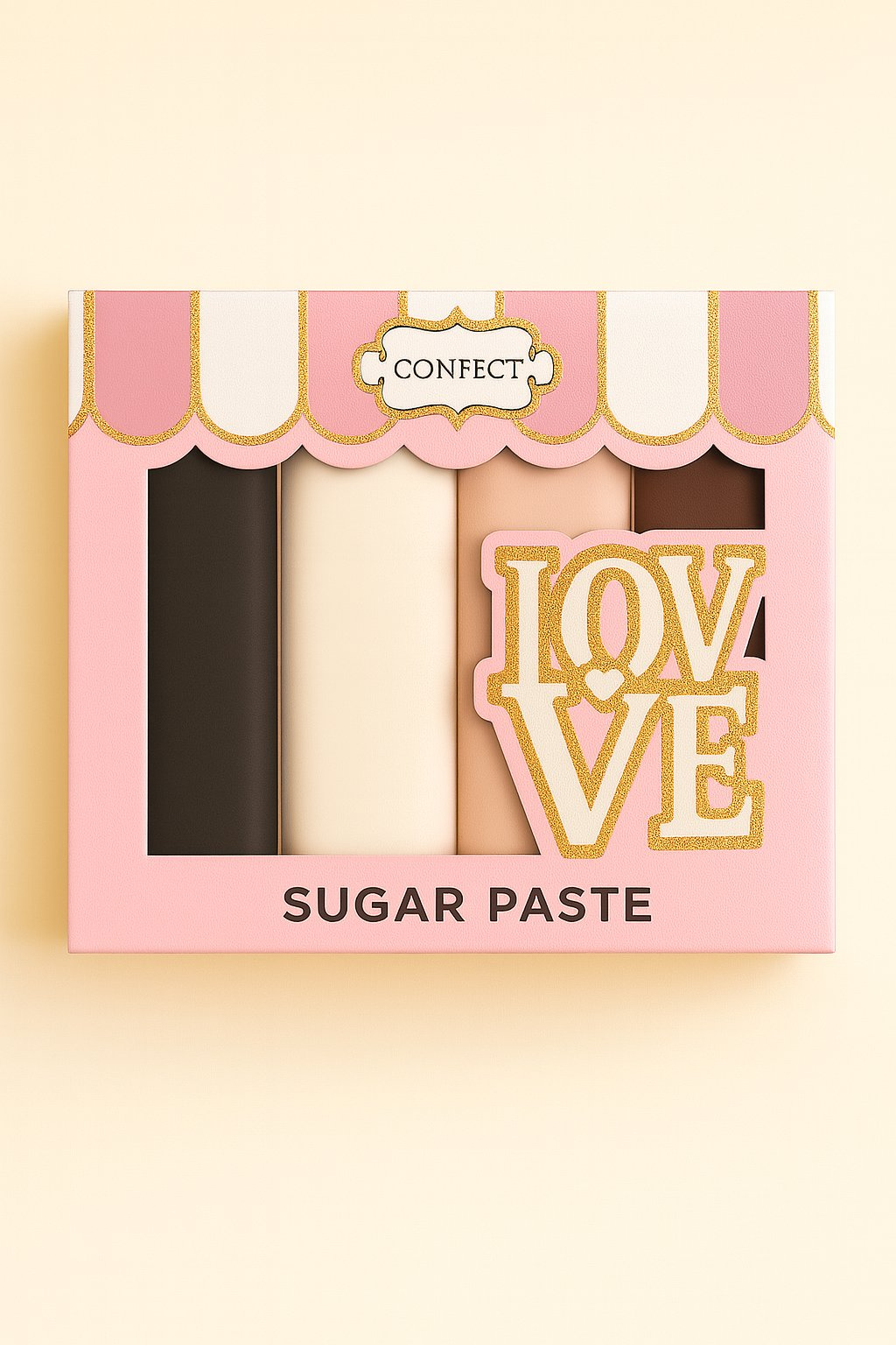 sugar paste multipack 4 300 gms