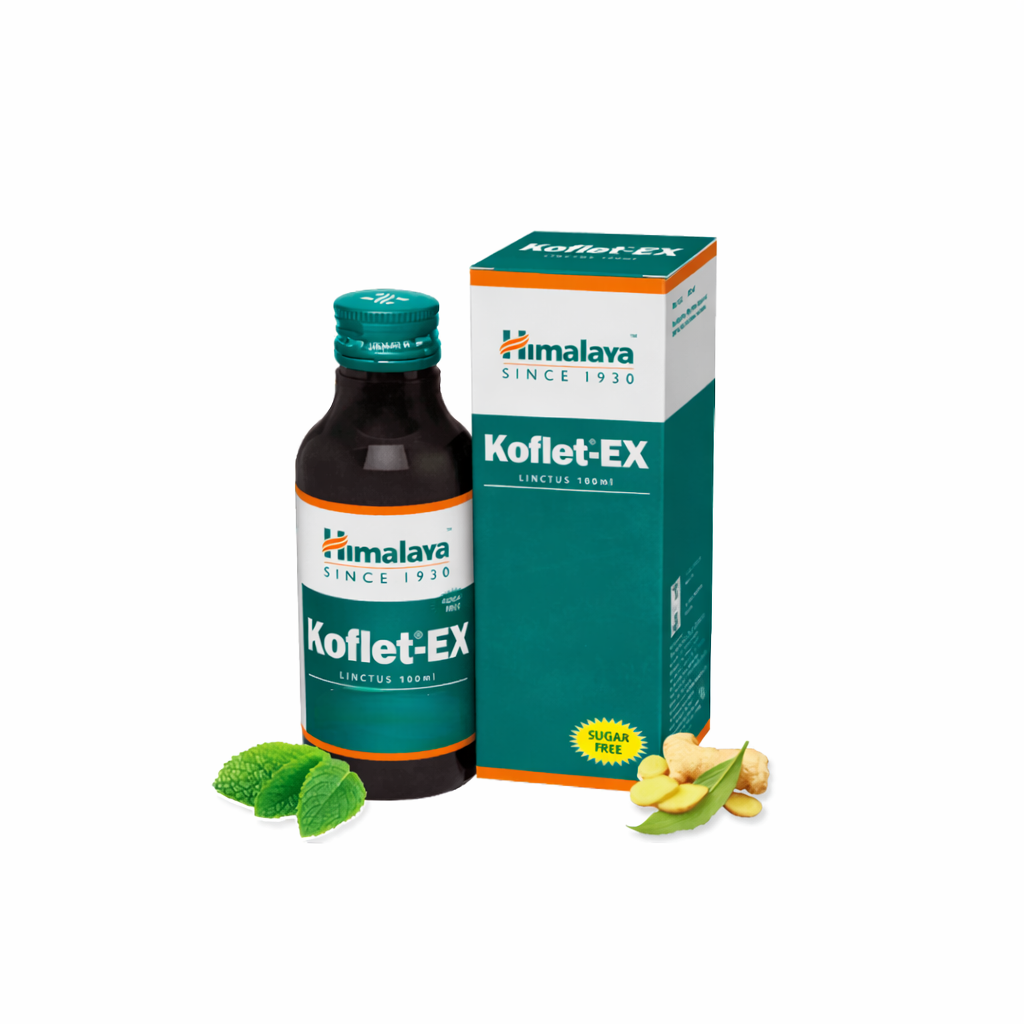 Himalaya Herbals Koflet-EX Linctus (100 ml) - Distacart