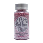 Thumbnail for confect cherry blossom pink disco balls sprinkles 2 mm 120 gms