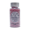 confect cherry blossom pink disco balls sprinkles 3 mm 120 gms