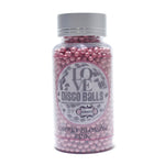 Thumbnail for confect cherry blossom pink disco balls sprinkles 4 mm 120 gms