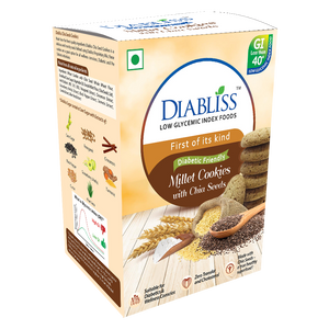 Diabliss Diabetic Friendly Millet Cookies with Chia Seeds - Distacart