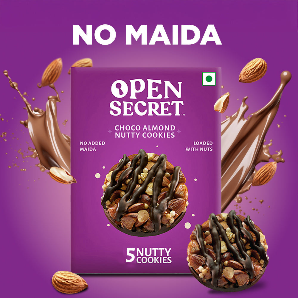Open Secret Choco Almond Story Box (x5 Nutty Cookies)