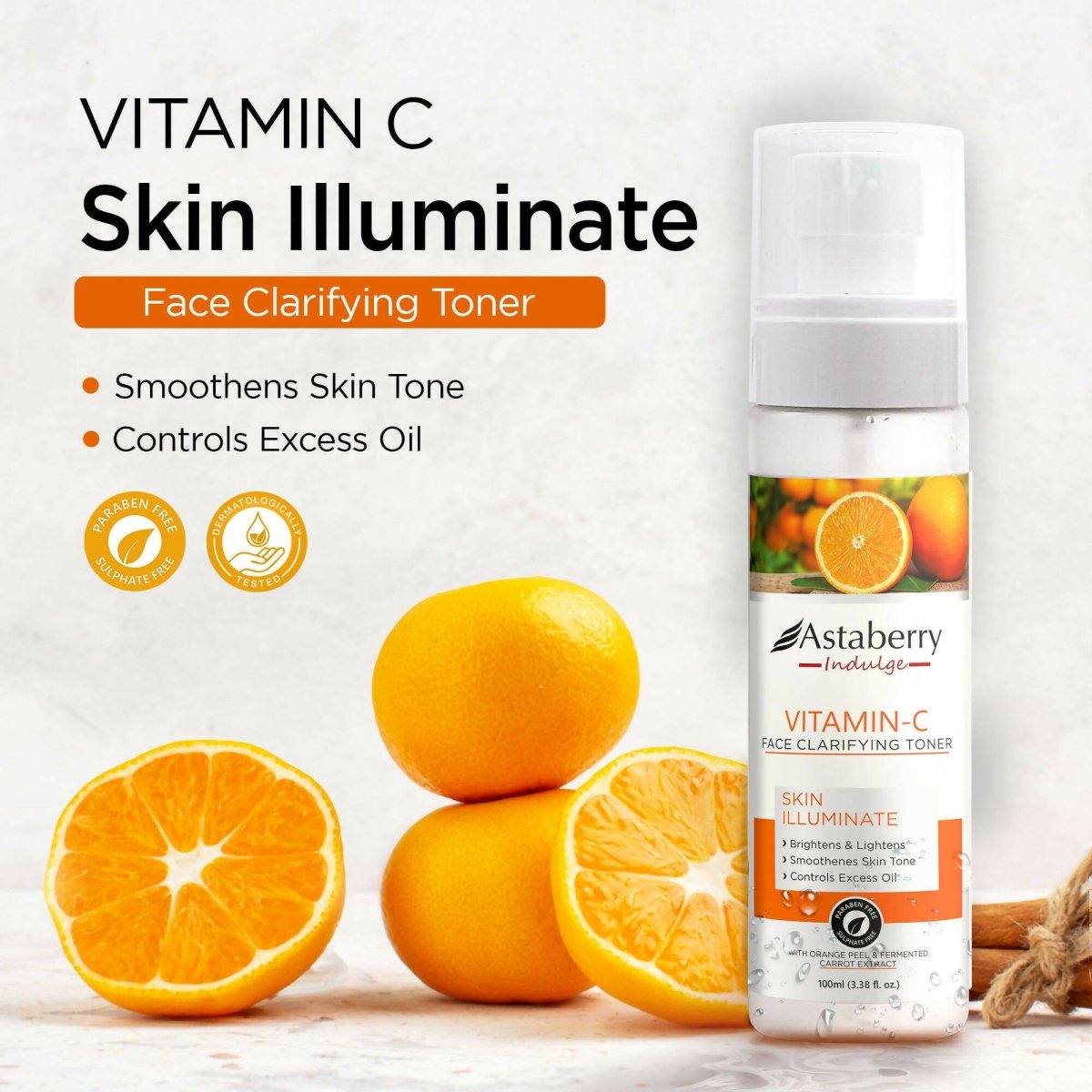 Astaberry Indulge Vitamin C Facial Toner - Distacart