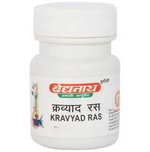 Thumbnail for Baidyanath Jhansi Kravyad Ras Tablets - Distacart