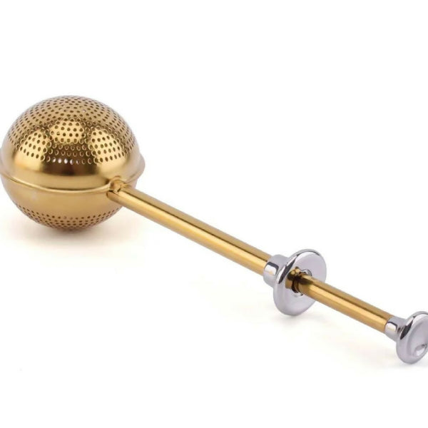 Shuddh Natural Royal Brass Strainer - Loose Leaf Tea - Distacart