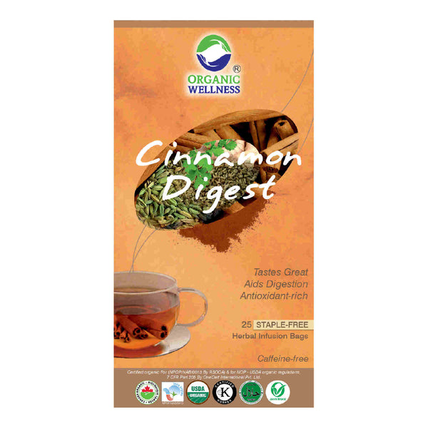 Organic Wellness Ow'Real Cinnamon Digest Teabags - Distacart
