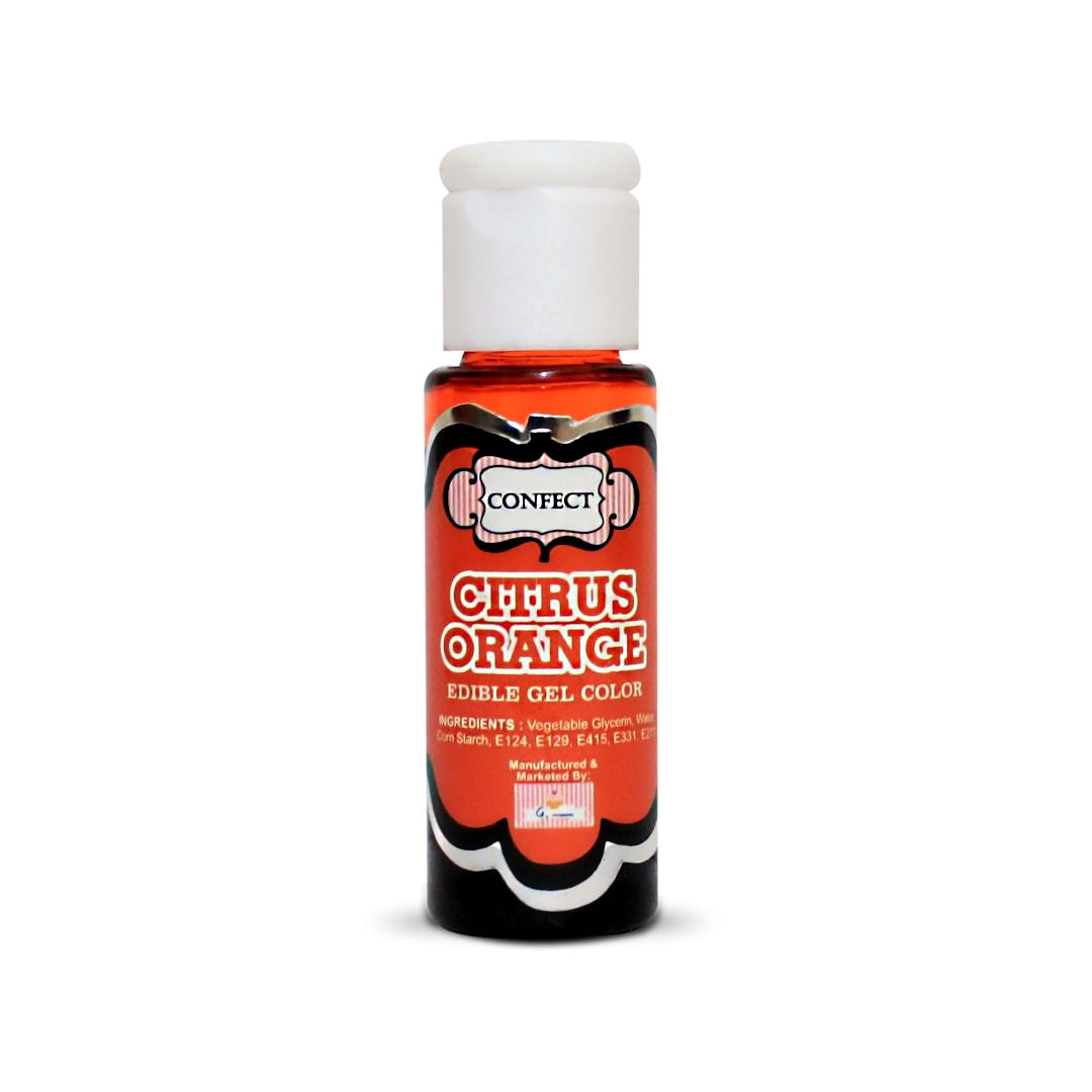 confect citrus orange gel color br b 20 gms b