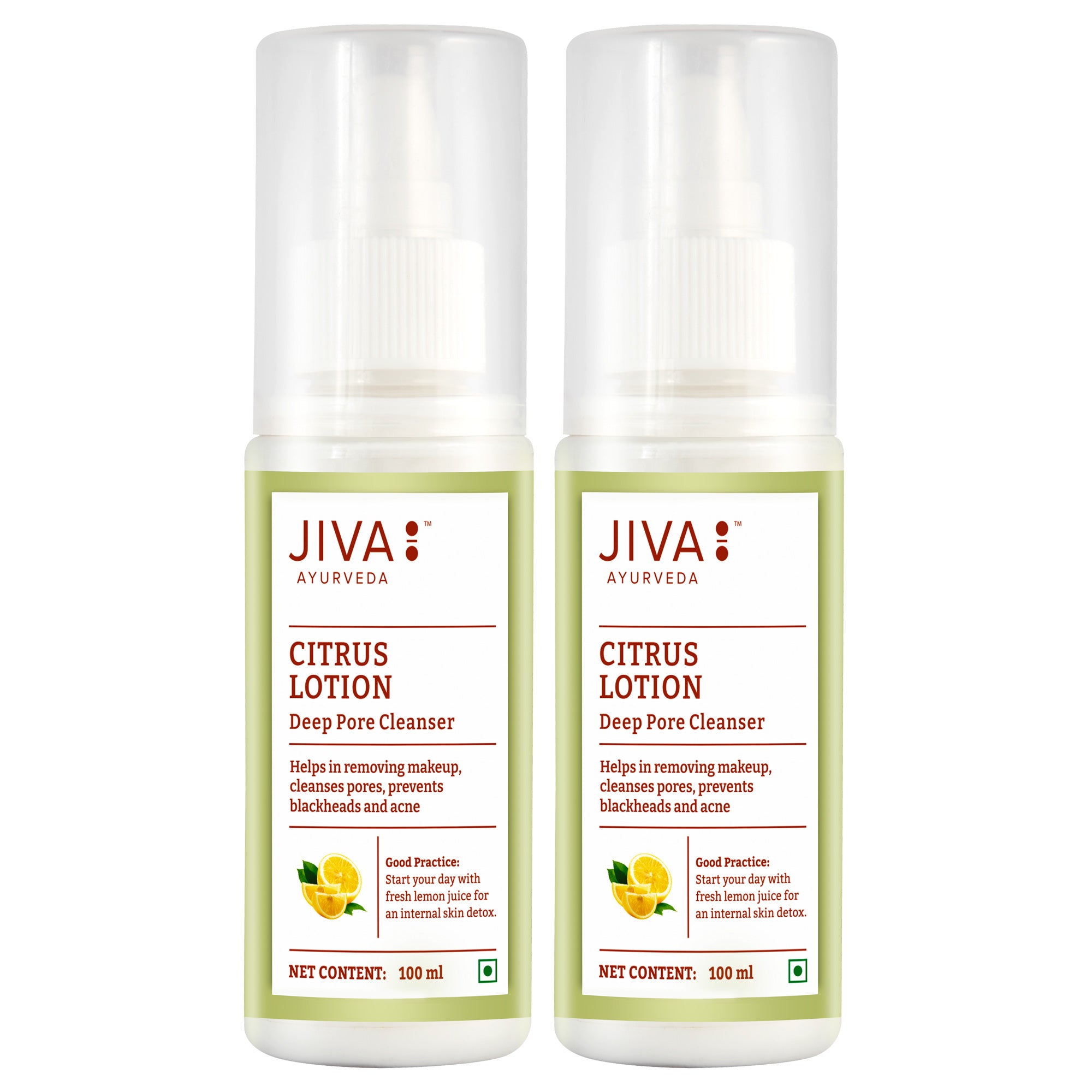 Jiva Ayurveda Citrus Lotion - Distacart