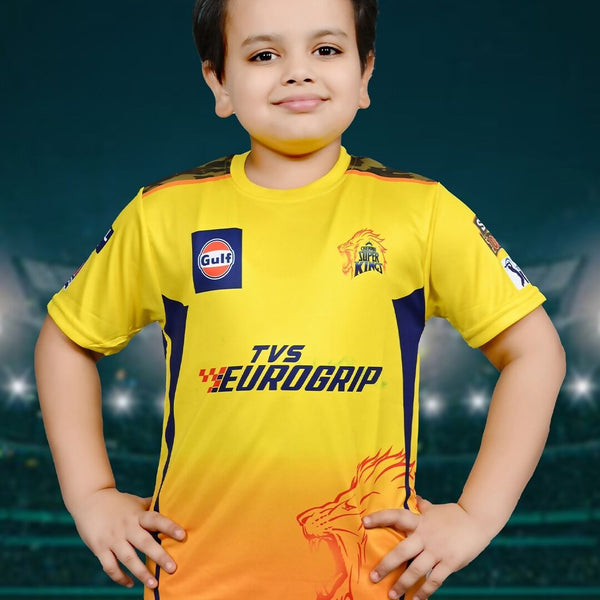 Baesd Boys Round Neck IPL Cricket Jersey T20 T-shirt - Distacart