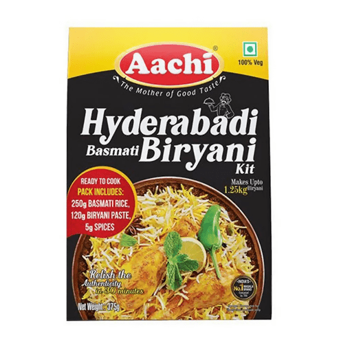 Aachi Hyderabadi Basmati Biryani Kit - Distacart