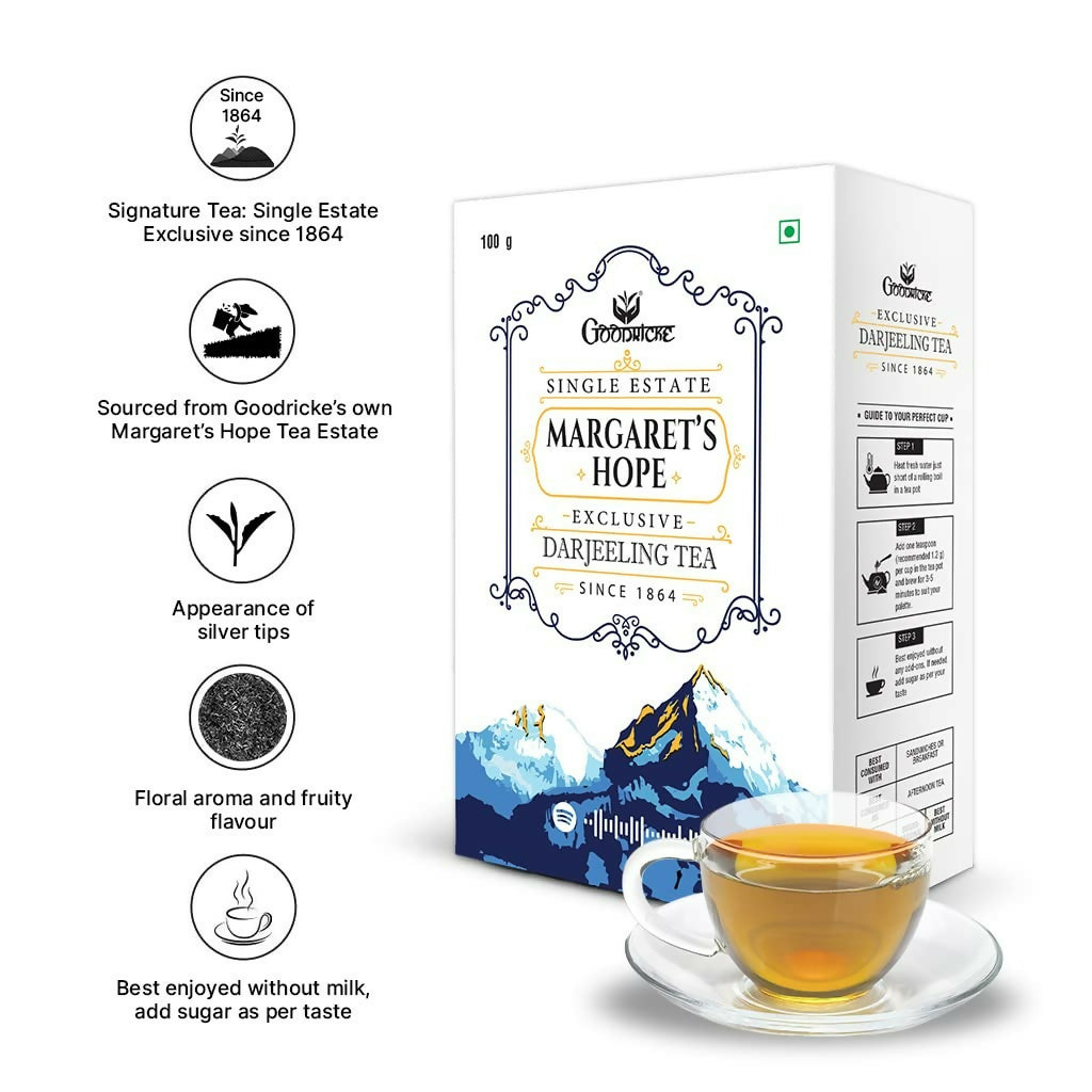 Goodricke Single Estate, Margaret’s Hope - Exclusive Darjeeling Tea - Distacart