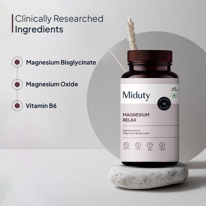 Miduty by Palak Notes Magnesium Relax Capsules - Distacart