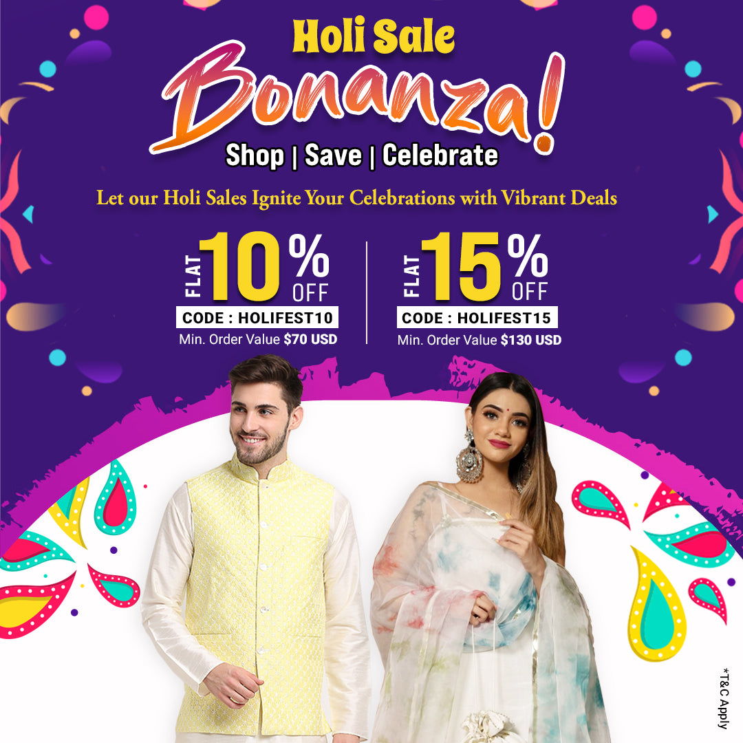Holi Bonanza Sale - Indian Fashion Products