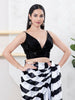 Joban Fashion Black Sequin Sleeveless Back Open Blouse - Dista
