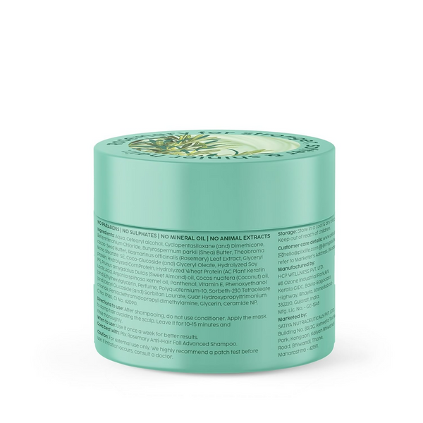 PLIX The Plant Fix Rosemary Anti-Hair Fall Treatment Advanced Hair Mask With 3% Rosemary Extract