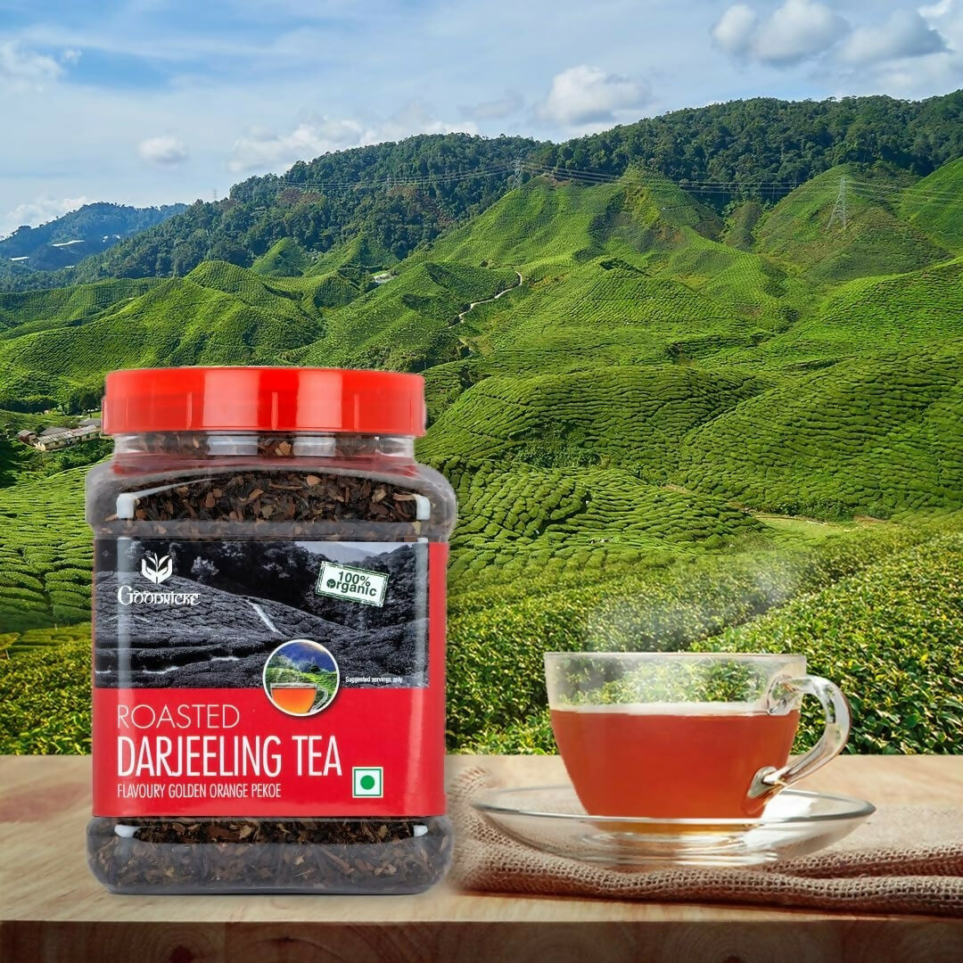 Goodricke Roasted Organic Darjeeling Tea Jar - Distacart