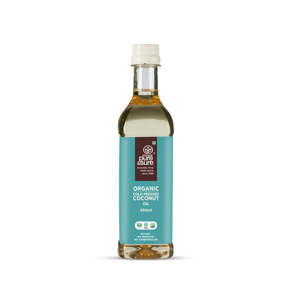 Pure & Sure Organic Cold Pressed Coconut Oil