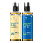 Thumbnail for Botanic Hearth Coconut Zinc & Rosemary Castor - Hair Oil - Distacart