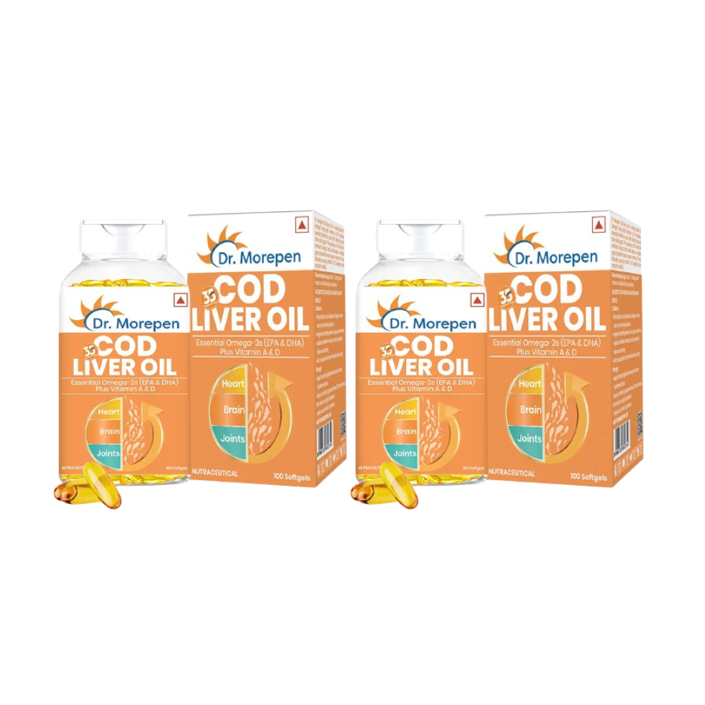 Dr. Morepen Cod Liver Oil Softgels