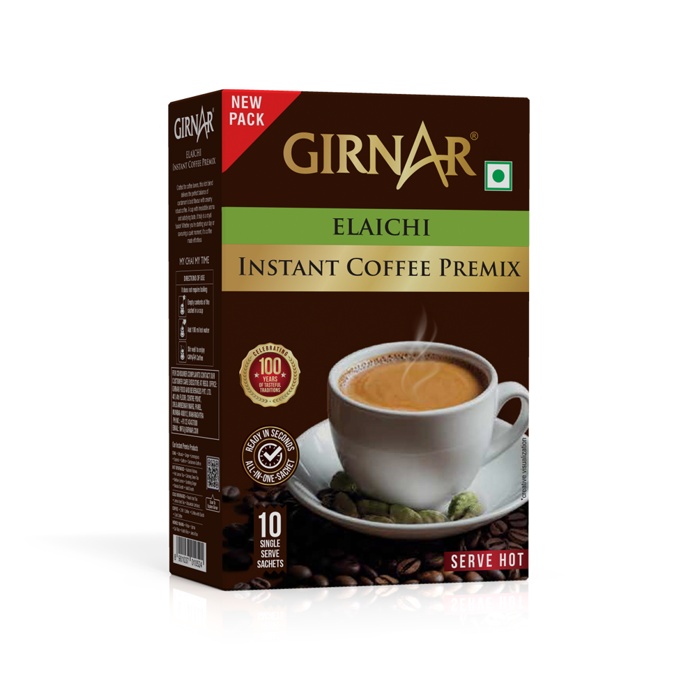 Girnar Instant Premix Coffee With Elaichi