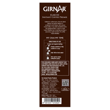 Girnar Instant Premix Coffee With Elaichi - Distacart