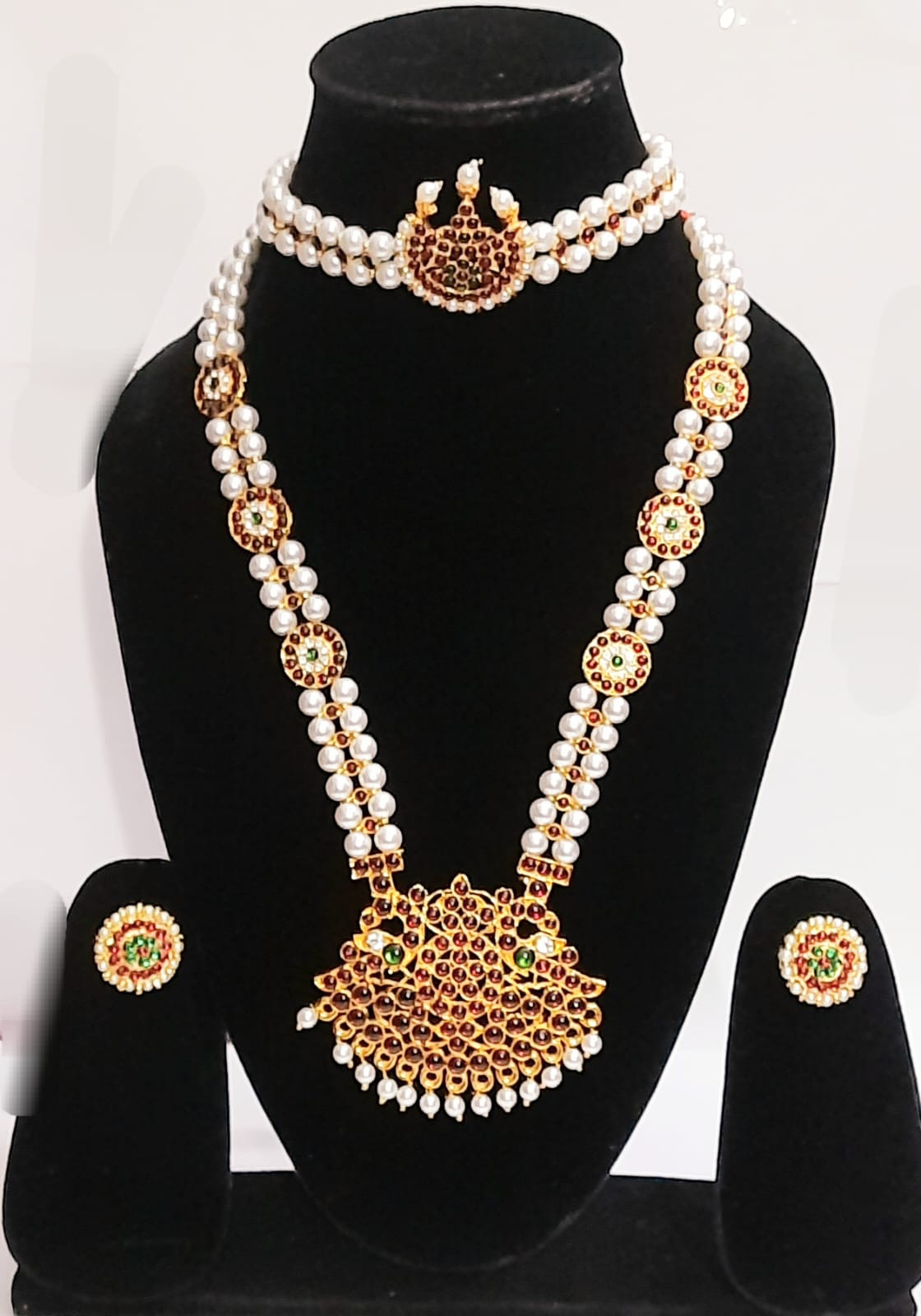 Elite Trading Coin Bharatnatyam Dance Jewellery Set - Distacart