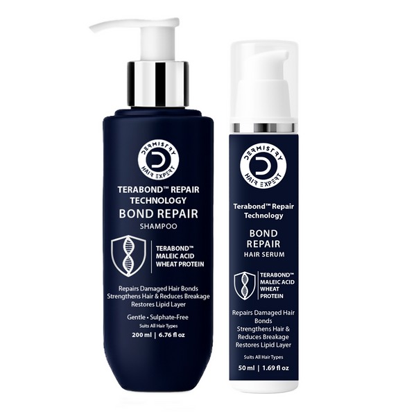 Dermistry Bond Repair & Restore Hair Serum & Shampoo TeraBond Maleic Acid Protein - Distacart