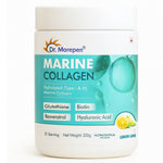 Thumbnail for Dr. Morepan Marine Collagen Powder with Glutathione, Hyaluronic Acid, Resveratrol & Biotin Lemon Lime Flavour - Distacart