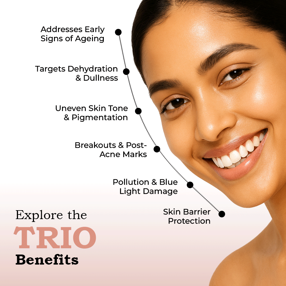 TYC Ultimate Trio for Skincare Transformation For Ages  25+ - Dista