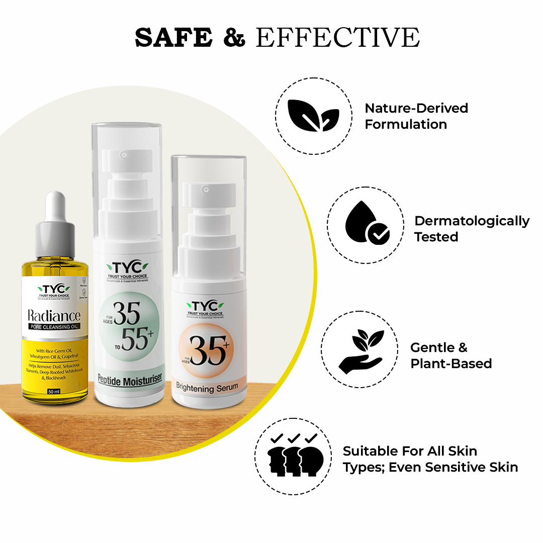 TYC Ultimate Trio for Skincare Transformation For Ages 35+ - Dista