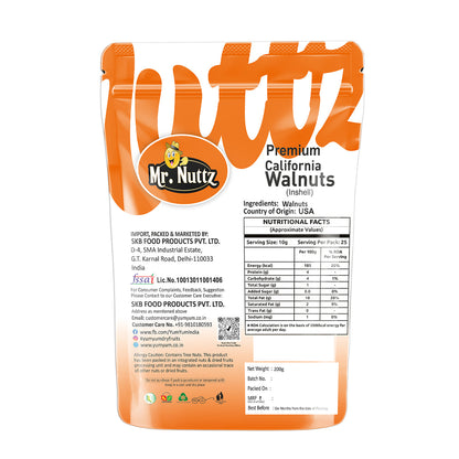 Mr. Nuttz Inshell Walnuts Pouch - Dista