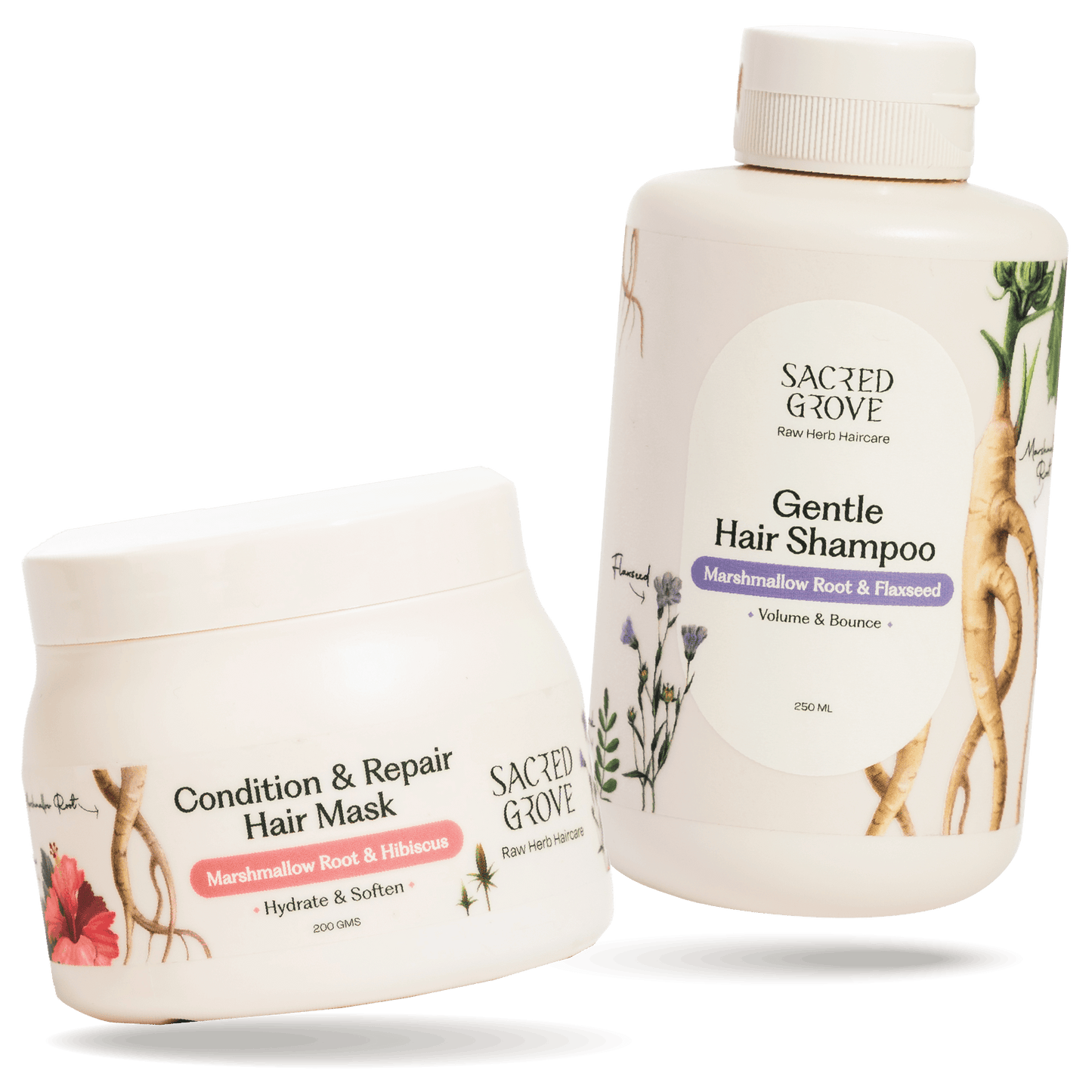 Sacred Grove Marshmallow Root Deep Conditioning Combo - Distacart